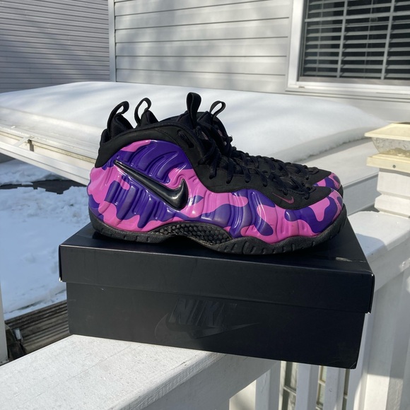 Nike Other - Nike Air Foamposite One Purple Camo Size 10.5 Men